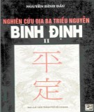 Ebook Nghiên cứu địa bạ triều Nguyễn: Bình Định II (Phần 1) - Nguyễn Đình Đầu
