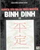Ebook Nghiên cứu địa bạ triều Nguyễn: Bình Định II (Phần 2) - Nguyễn Đình Đầu