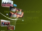 Giới thiệu, hướng dẫn sử dụng và khai thác Trung tâm Thông tin-Thư viện trường Đại học Thủ Đô Hà Nội