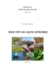 Giáo trình Bảo tồn đa dạng sinh học: Phần I - ThS. Nguyễn Mộng