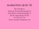 Bài giảng Marketing quốc tế: Chương 1 - ThS. Trần Hải Ly