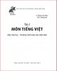 Ebook Cẩm nang sư phạm môn Tiếng Việt (Tập 2): Phần 1