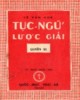 Ebook Tục ngữ lược giải (Tập 2): Phần 2