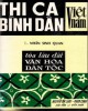 Ebook Thi ca bình dân Việt Nam (Tập 1: Nhân sinh quan) - Phần 1