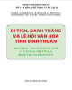 Ebook Di tích, danh thắng và lễ hội văn hóa tỉnh Bình Thuận: Phần 2