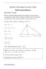 Chuyên đề Hệ thức lượng trong tam giác vuông