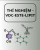 Thí nghiệm vận dụng cao Este - lipit
