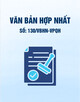 Văn bản hợp nhất 130/VBHN-VPQH